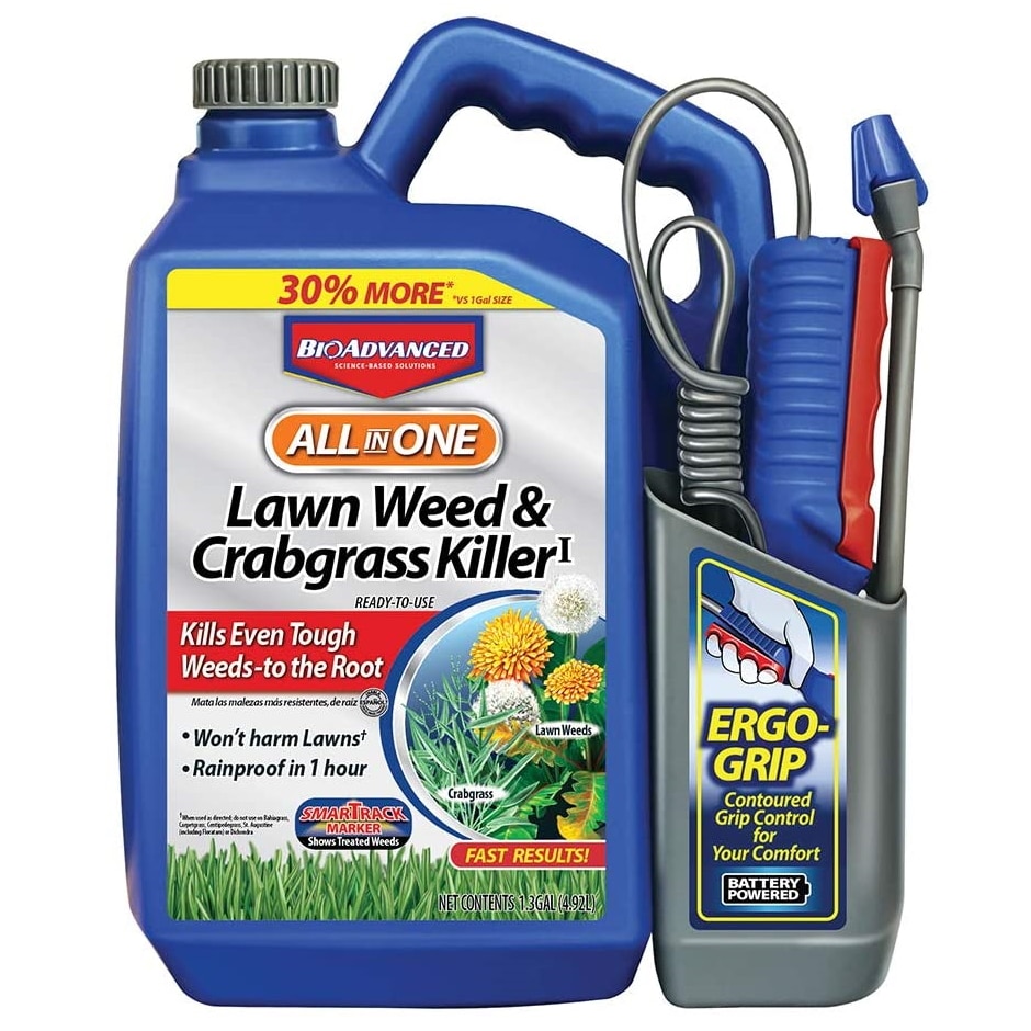 BioAdvanced All-in-One Lawn Weed & Crabgrass Killer