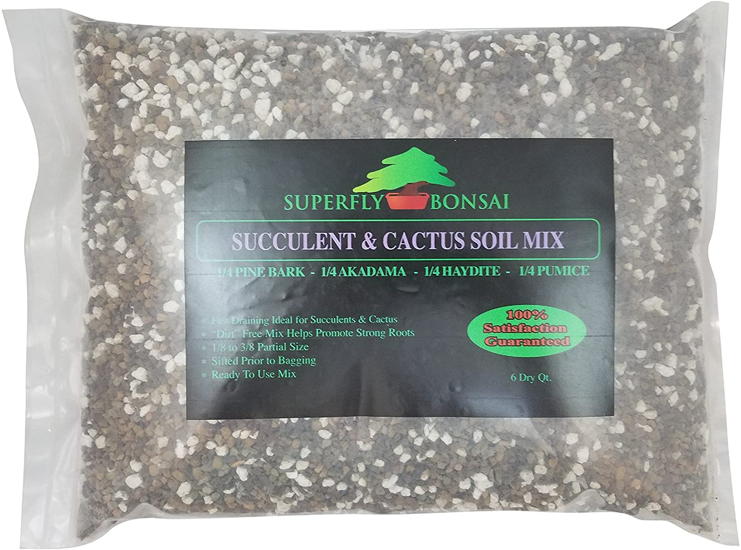 Superfly Bonsai Succulent & Cactus Soil Mix