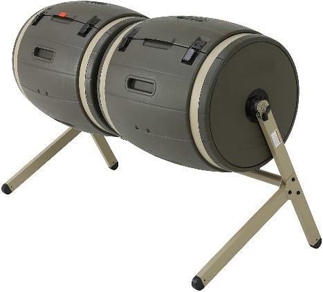 Lifetime 60309 Outdoor Rotating Composter